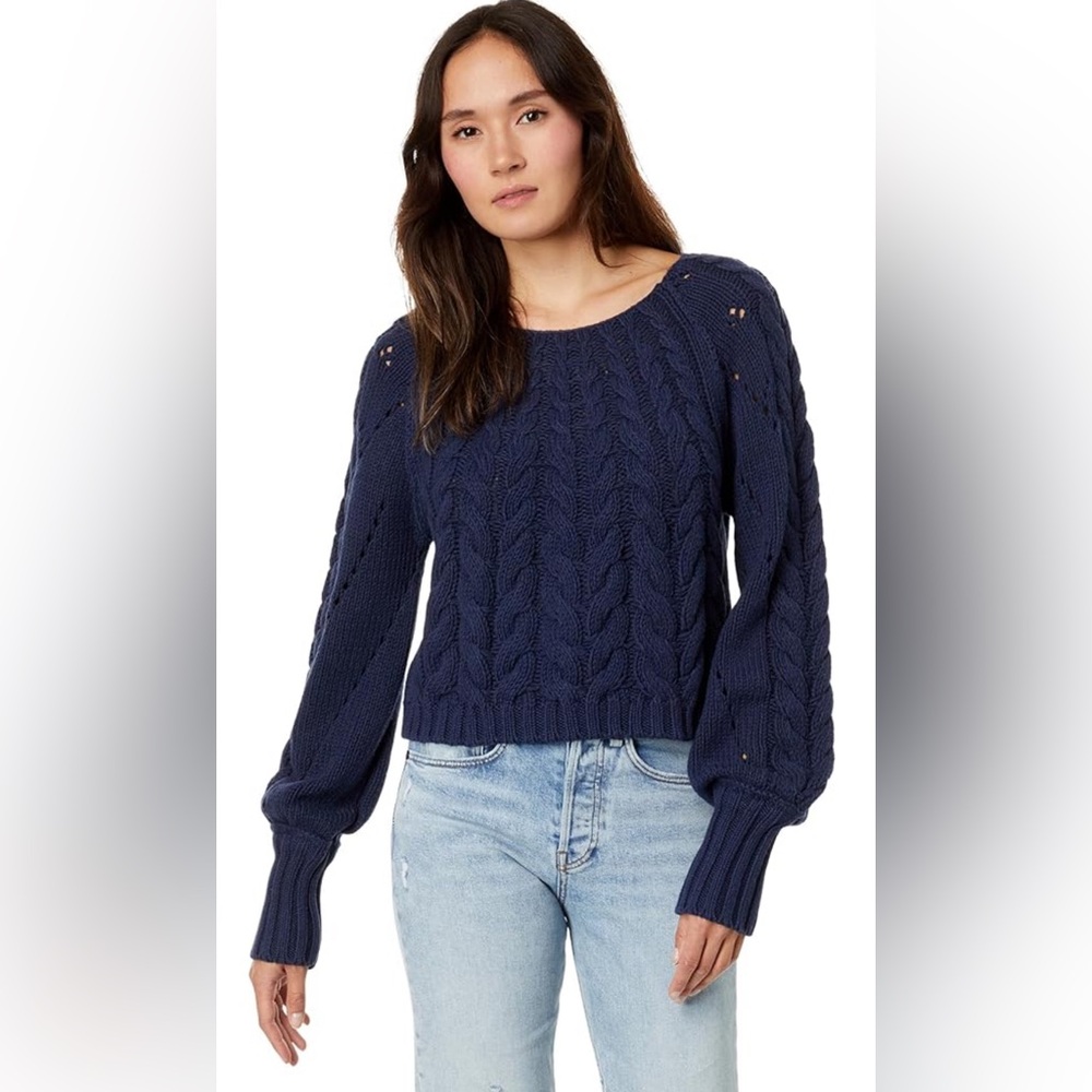 Free People
Cutting Edge Cable Sweater